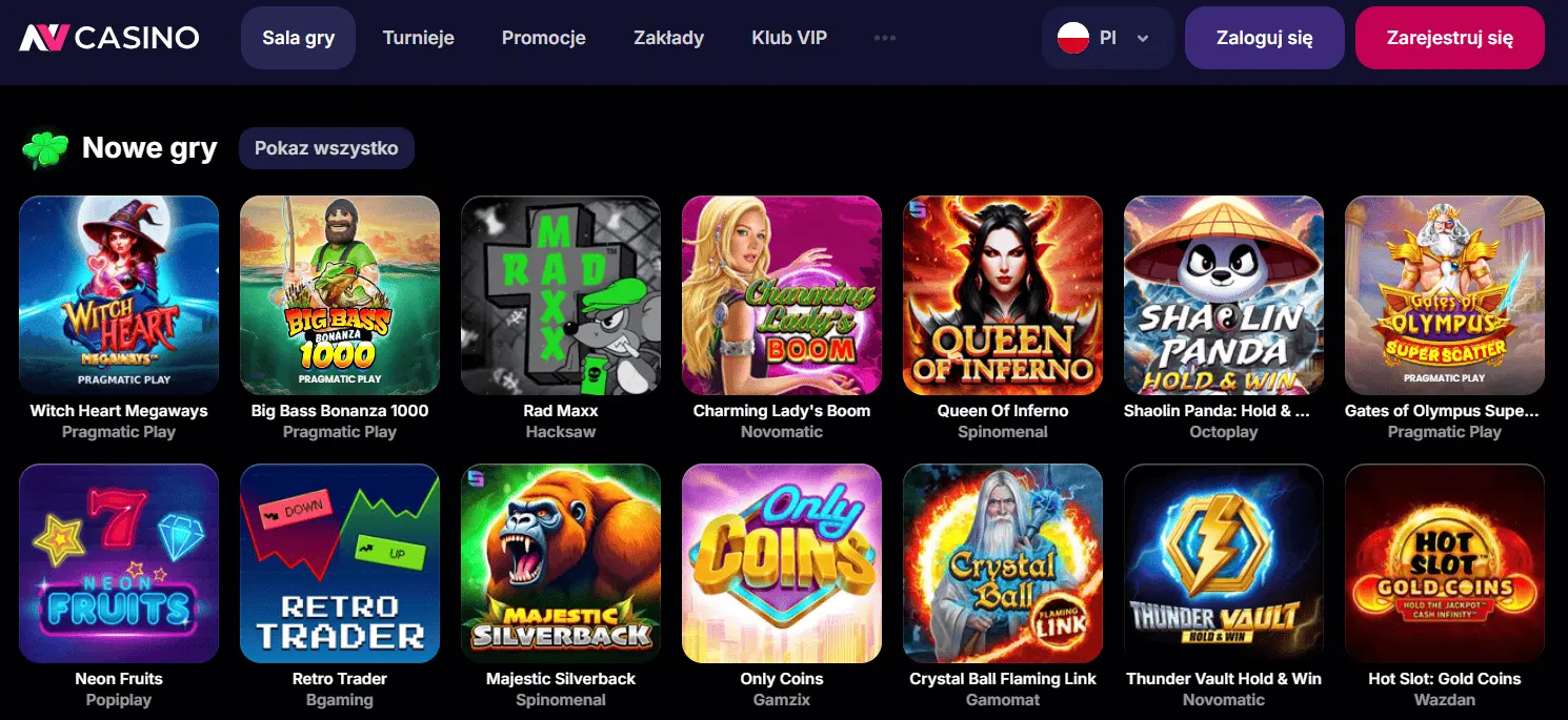 NV Casino Screenshot
